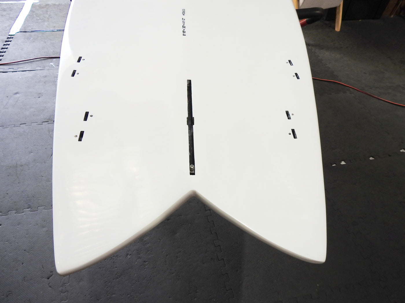 8’6” x 30” Galaxy Bounce Bamboo & White Surf SUP - Alleydesigns  Pty Ltd                                             ABN: 44165571264