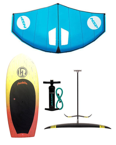 NAISH/ NSP COMBO Complete Wing Ding Setup FOIL BOARD + 6M NSP WING + NAISH FOIL - Alleydesigns  Pty Ltd                                             ABN: 44165571264
