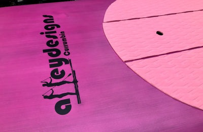 8'2” x 30 x 4.5” Full Carbon & Pink GALAXY BOUNCE Alleydesigns Surf SUP - Alleydesigns  Pty Ltd                                             ABN: 44165571264