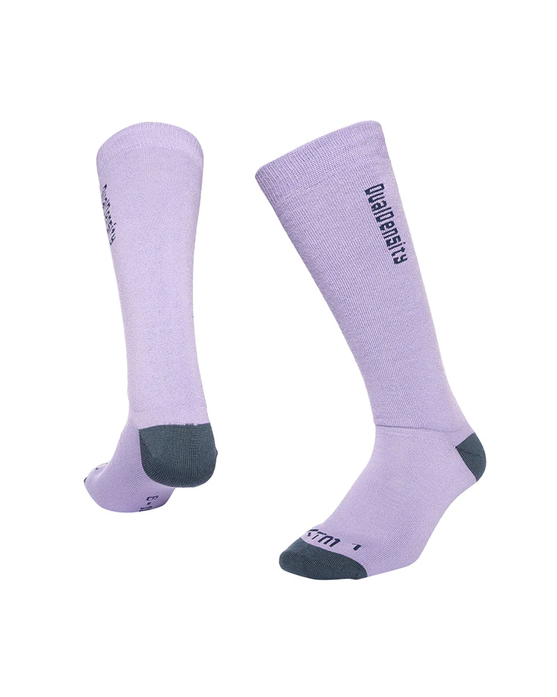 Snow Socks XTM Dual Density Merino Wool Blend - Lavender