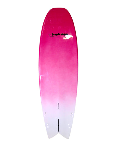 9'2" X 32" X 5" Bamboo Pink Galaxy Bounce Surf/ Ladies SUP - Alleydesigns  Pty Ltd                                             ABN: 44165571264