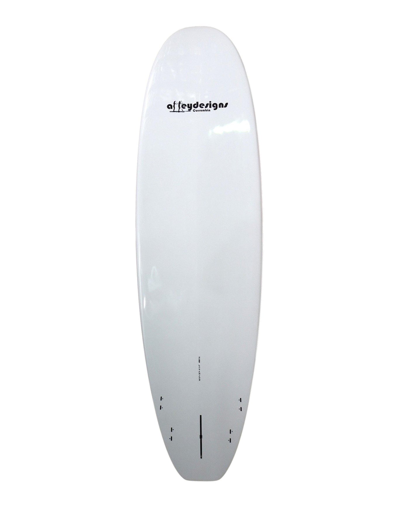 10' x 32" Bamboo Deck White Turtle Classic Alleydesigns SUP 9/10kg - Alleydesigns  Pty Ltd                                             ABN: 44165571264