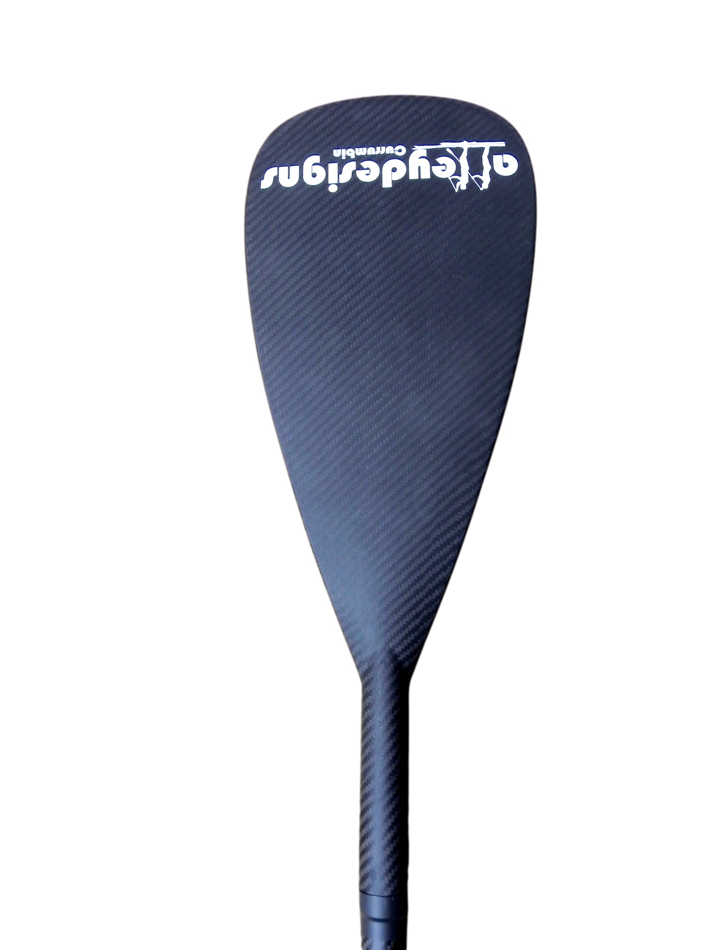 SUP Paddle Full Carbon Fixed Shaft Lightweight Alleydesigns Paddle - Alleydesigns  Pty Ltd                                             ABN: 44165571264
