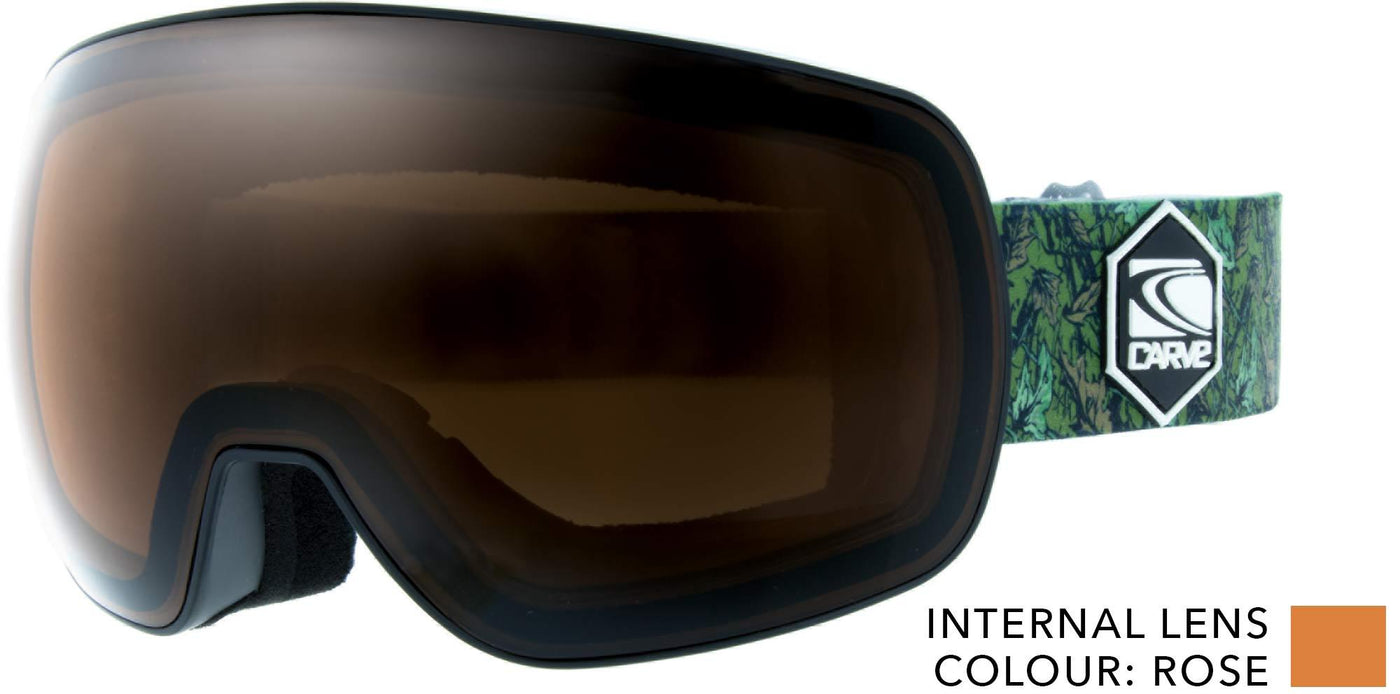 SNOW GOGGLES CARVE SCOPE Low light PHOTOCHROMIC AMBER LENS - Alleydesigns  Pty Ltd                                             ABN: 44165571264