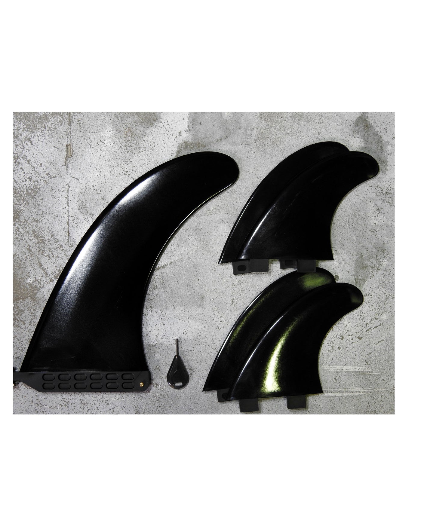 Alleydesigns Fin set 5 pce Center fin + 4 side fins (FREE SHIPPING) - Alleydesigns  Pty Ltd                                             ABN: 44165571264
