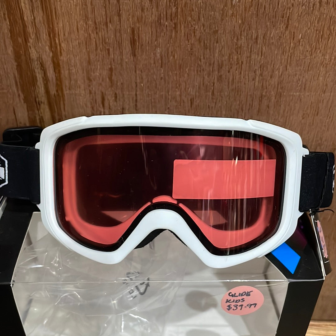 Snow Goggles Kids CARVE Glide White Or Black Frames