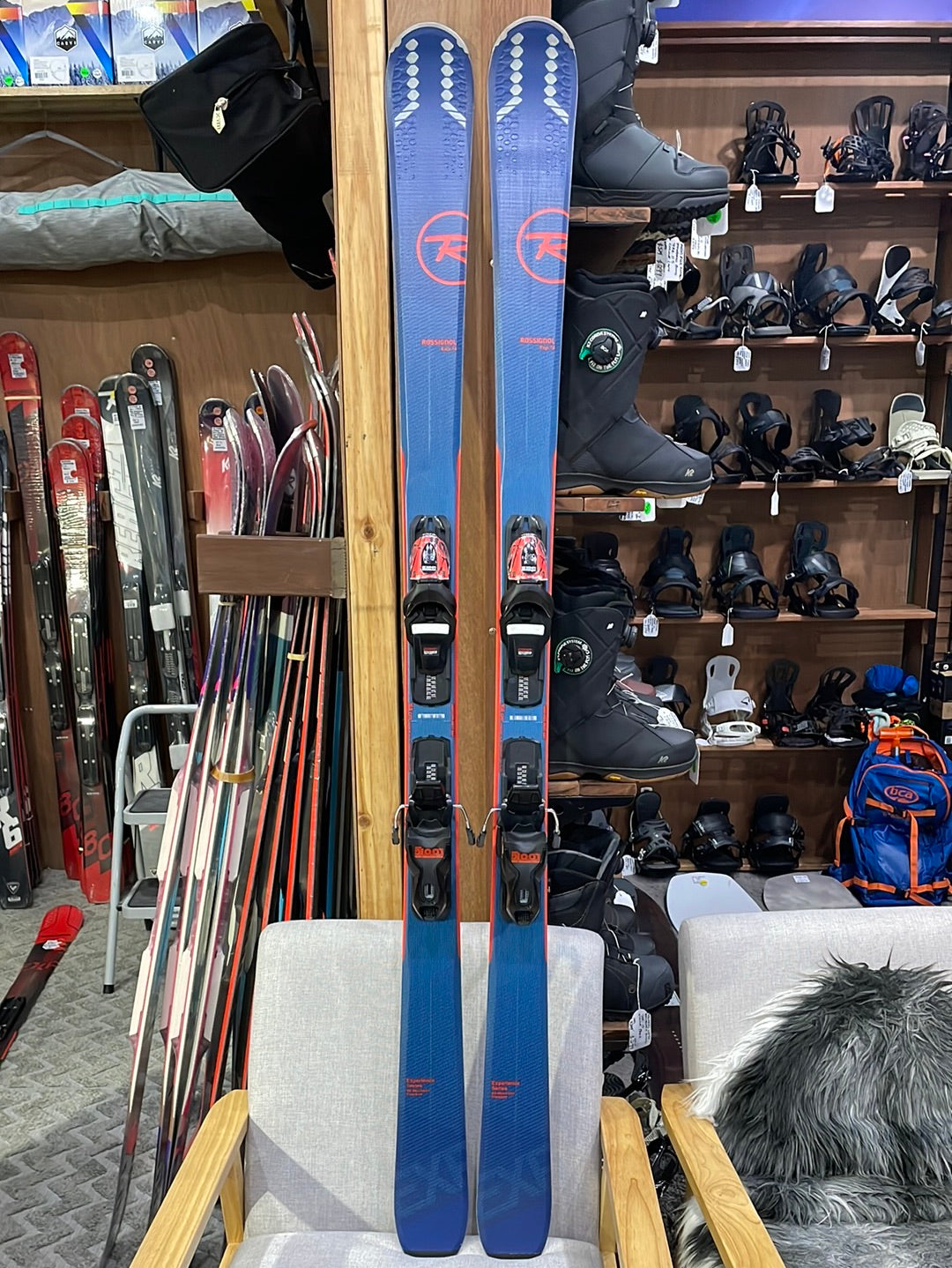 Skis Rossignol All Mountain Skis Experience 74 - Bindings