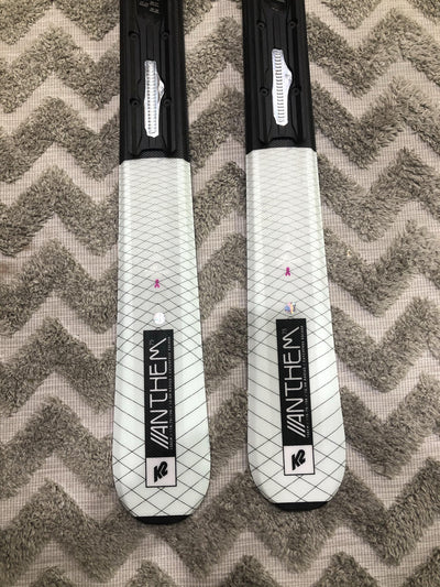 SKIS K2 ANTHEM 75 156CM WHITE INCLUDES BINDINGS ( 1 PAIR ONLY) - Alleydesigns  Pty Ltd                                             ABN: 44165571264
