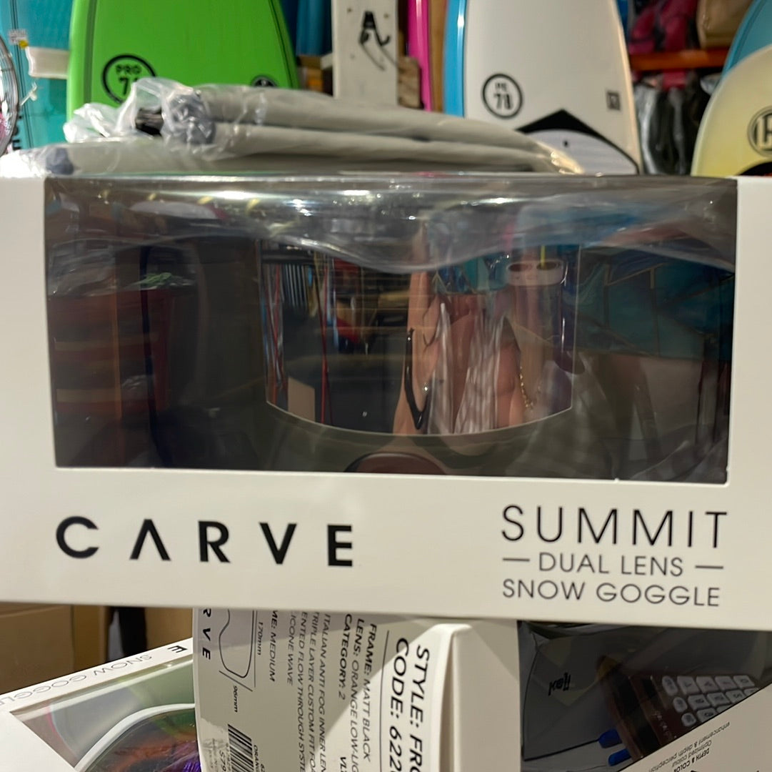 Snow Goggles Carve SUMMIT Violet, Grey -Med