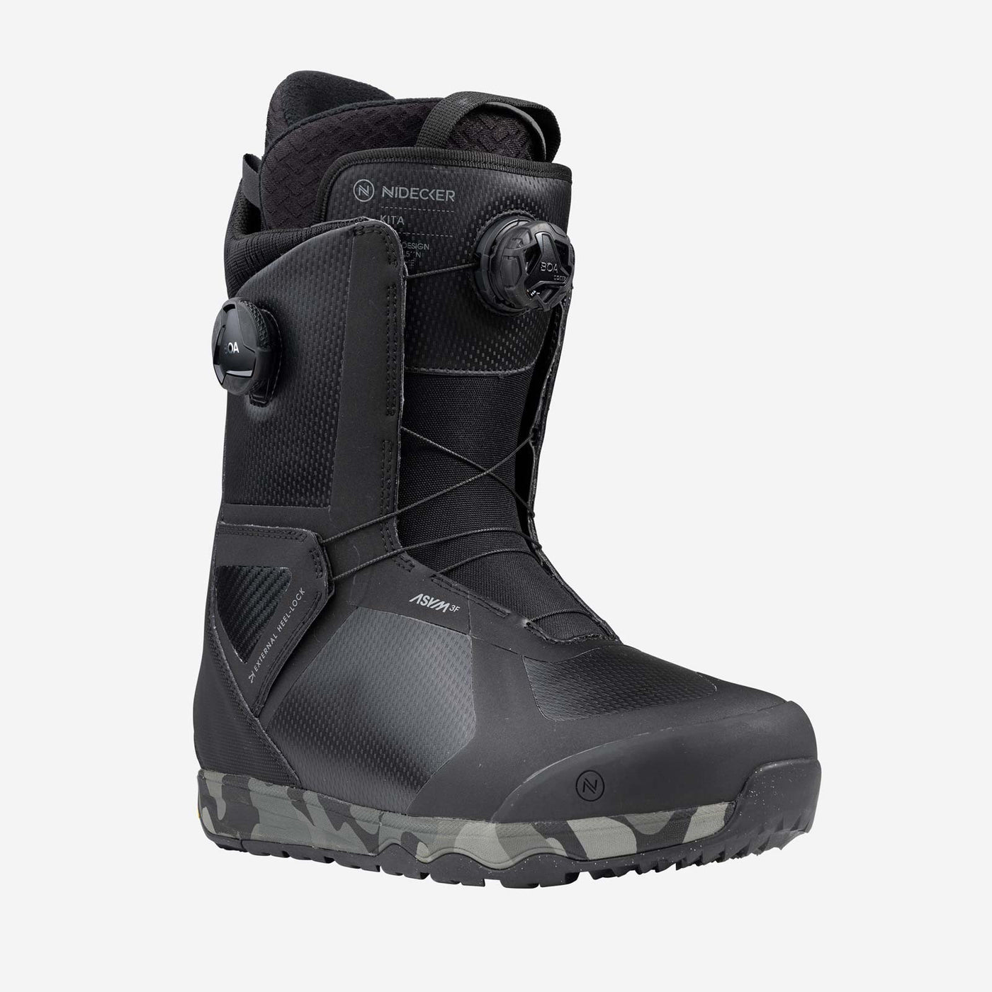 Snowboard Boots KITA NIDECKER - Black 2024