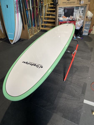SPECIAL 10’6” x 32” Mint & White Family SUP with Free Paddle $699