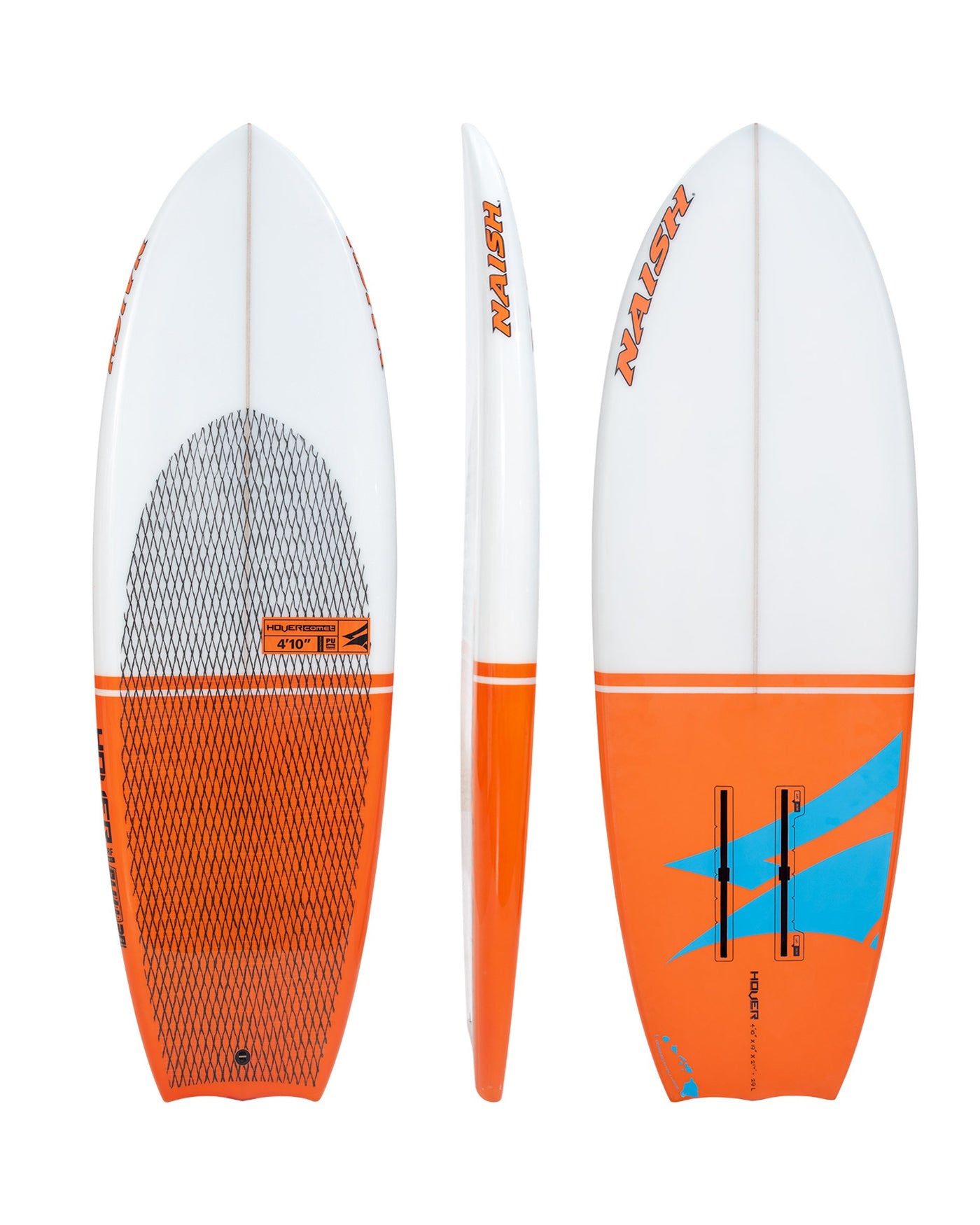 NAISH HOVER 4'6", 4'10", 5'2" SURF FOIL BOARD BD COMET PU20 - Alleydesigns  Pty Ltd                                             ABN: 44165571264