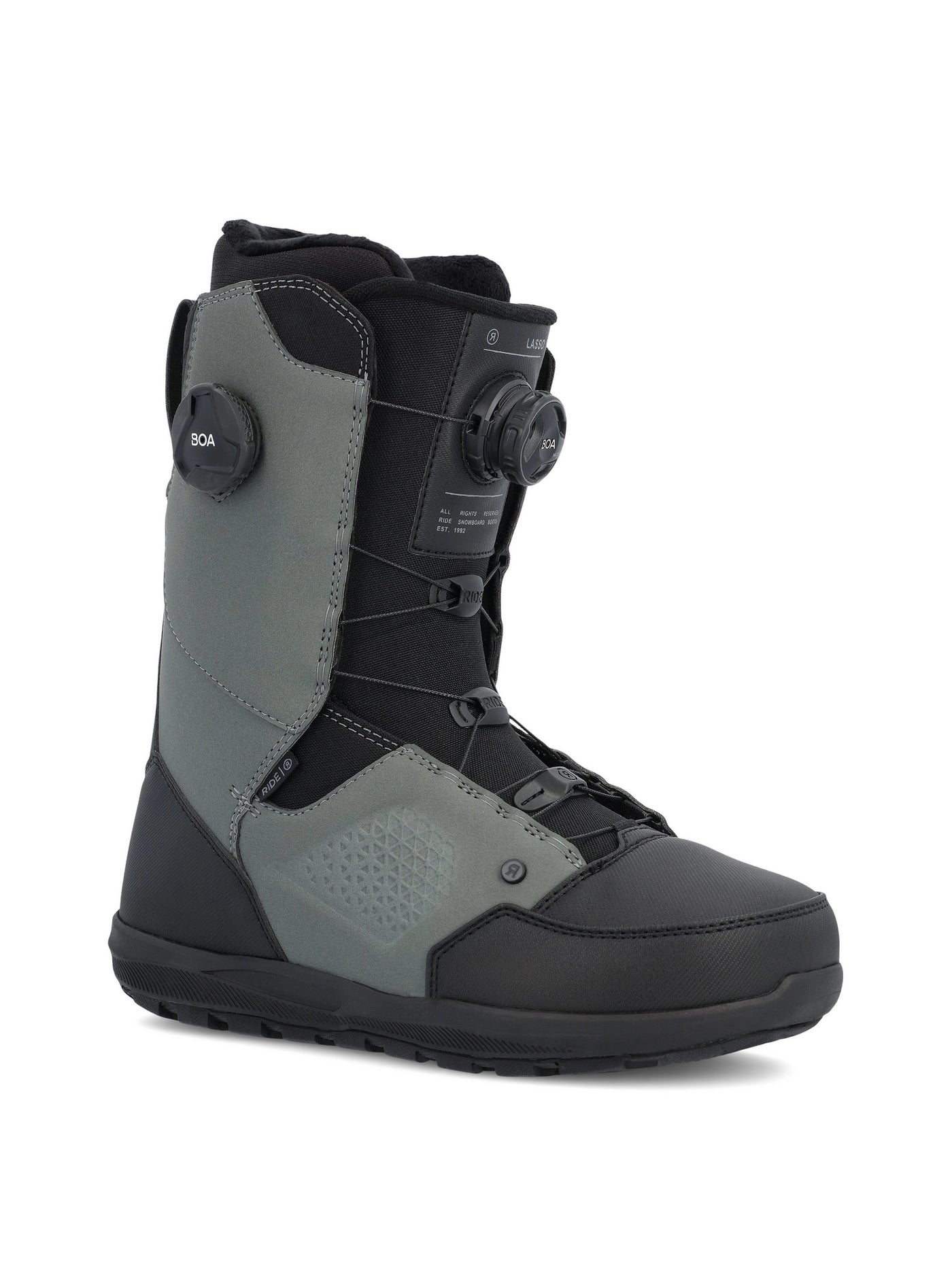 Snowboard Boots RIDE LASSO BOA, Grey 2024 NEW