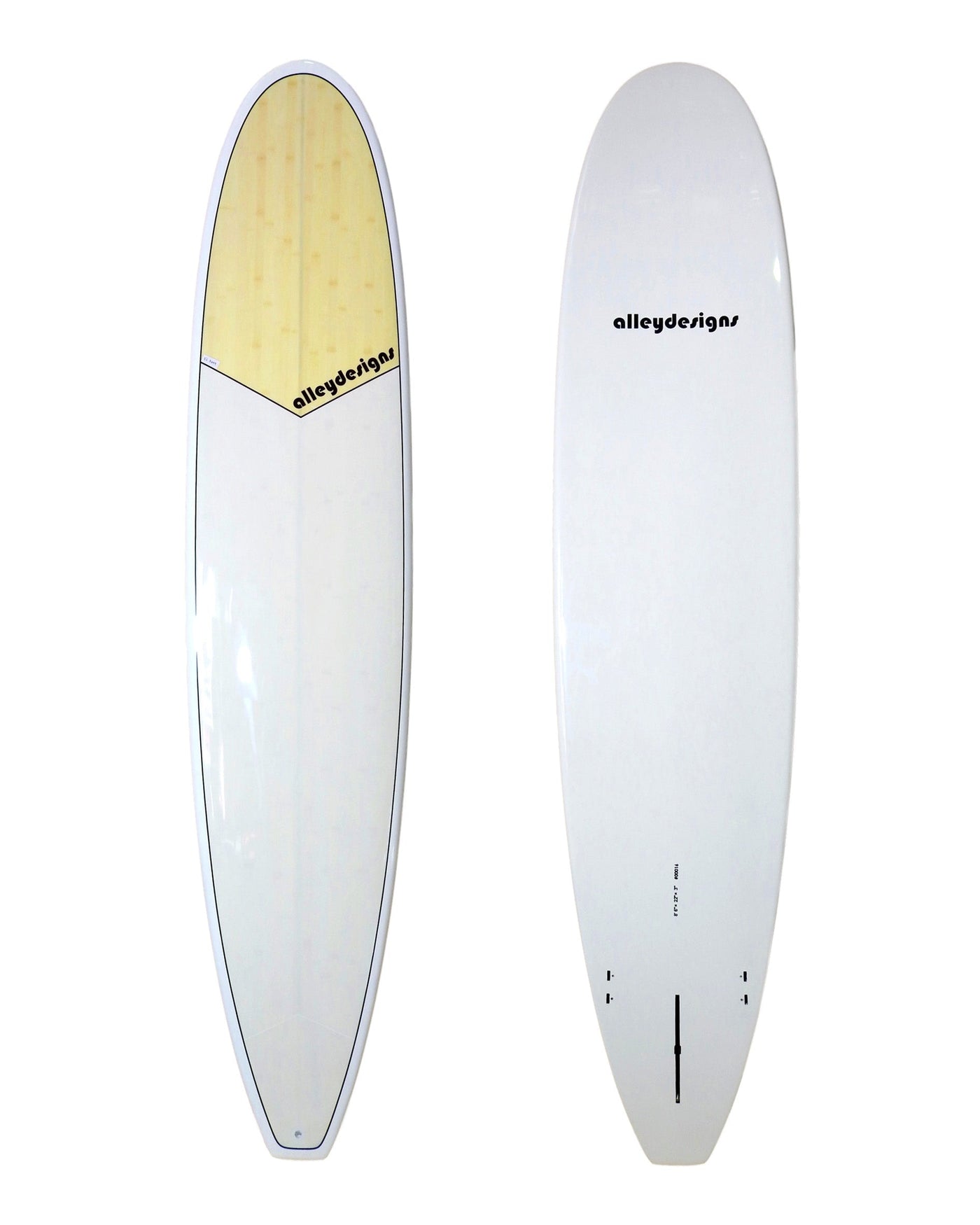 Surfboard 8' "The Sunshine Underground" Bamboo Epoxy Pearl FREE BAG + LEASH + FINS + WAX WORTH $150 - Alleydesigns  Pty Ltd                                             ABN: 44165571264
