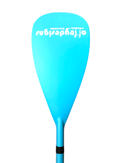 SUP Paddle Teal & Black Adjustable Alleydesigns Paddle - Alleydesigns  Pty Ltd                                             ABN: 44165571264