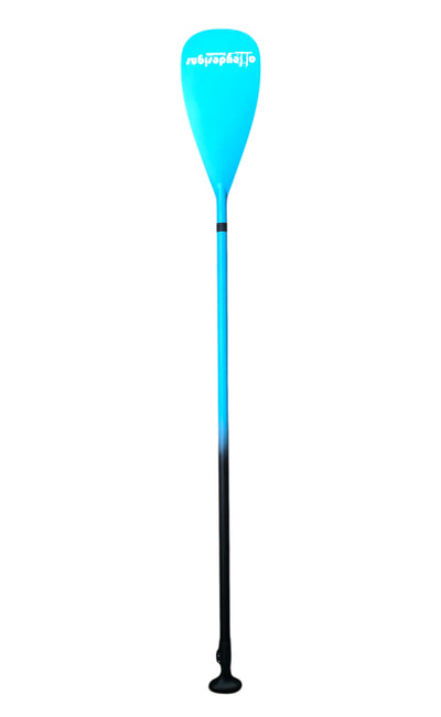 SUP Paddle Teal & Black Adjustable Alleydesigns Paddle - Alleydesigns  Pty Ltd                                             ABN: 44165571264