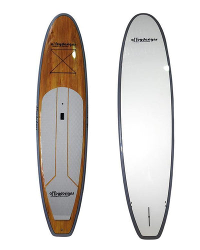 10’6” x 32” Timber Print Silver Alleydesigns Family SUP 200L - Alleydesigns  Pty Ltd                                             ABN: 44165571264