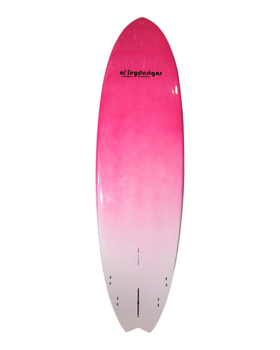 10' x 32" Timber Pink Fade Performance Alleydesigns 9KG SUP - Alleydesigns  Pty Ltd                                             ABN: 44165571264